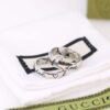 692ff29a99f2d84055c8d9b4 Valentine's Gift ❤️ Gucci Fearless Floral and Bird Couple Rings