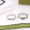 692ff29b99f2d84055c8d9b8 Valentine's Gift ❤️ Gucci Fearless Floral and Bird Couple Rings