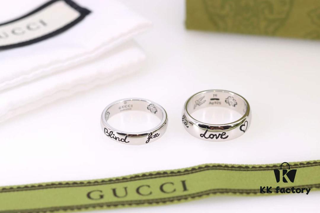 692ff29b99f2d84055c8d9b8 Valentine's Gift ❤️ Gucci Fearless Floral and Bird Couple Rings