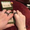 692ff29e99f2d84055c8d9be Valentine's Gift ❤️ Gucci Garden Series Sterling Silver Snake Couple Ring