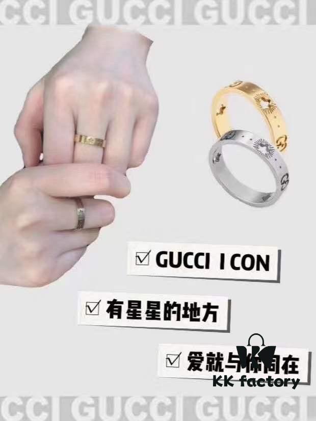 692ff29e99f2d84055c8d9bf Valentine's Gift ❤️ Gucci New Icon Ring, Same as Official Website