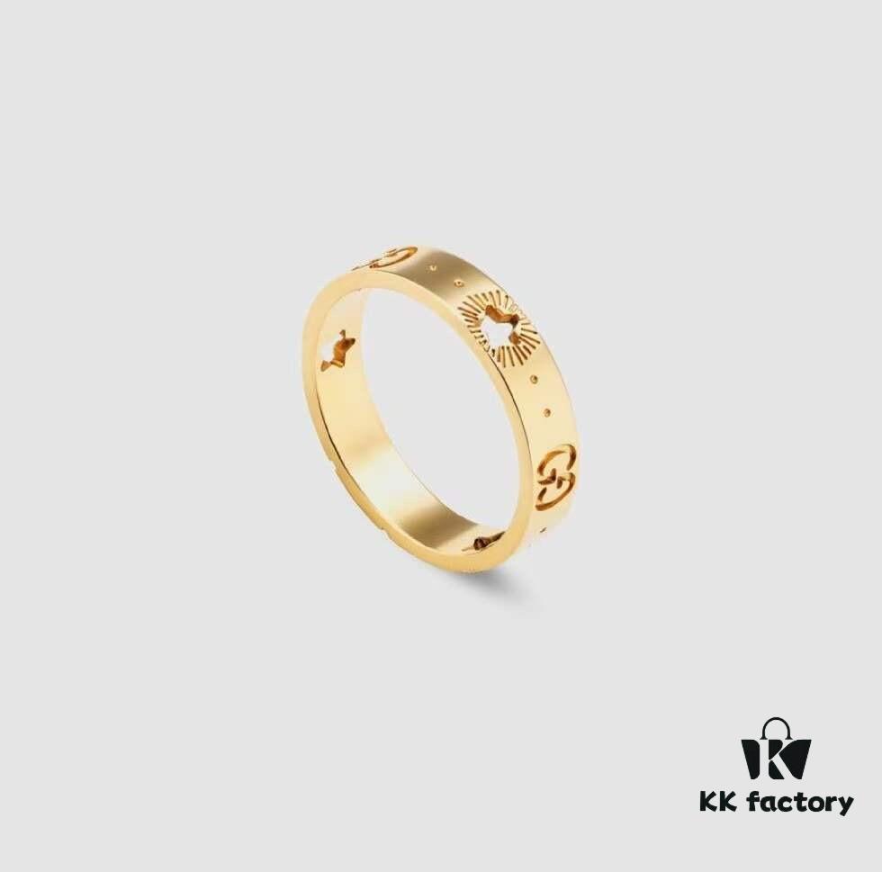 692ff2a199f2d84055c8d9c5 Valentine's Gift ❤️ Gucci New Icon Ring, Same as Official Website