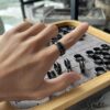 Gucci Simple Black Ceramic Ring