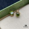 692ff2f199f2d84055c8da60 Gucci Double G Diamond-Paved Elegant Vintage Stud Earrings