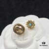 692ff2f699f2d84055c8da67 Gucci GG Diamond-Paved Floral Vintage Stud Earrings