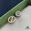 692ff2f699f2d84055c8da68 Gucci GG Diamond-Paved Floral Vintage Stud Earrings