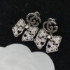 692ff30099f2d84055c8da77 Gucci Double G Bow Diamond-Paved Elegant Stud Earrings 💚