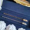 692ff33699f2d84055c8dadb New Arrival! 1:1 Precision Crafted Fred Double C Horse Hoof Clasp Bracelet in Rose Gold and White Gold, Fully Encrusted Micro-Paved Diamond Buckle, Must-Have Fashion Item for Influencers and Trendsetters