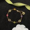 692ff34999f2d84055c8dafb Gucci GUCCI New Colorful Diamond Elegant Retro Necklace Bracelet 💚