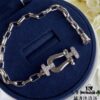692ff34c99f2d84055c8daff V Gold Material with Large Chain – New Arrival ❤️ Hot Release 🎉 Fred-style Oversized Half-Diamond Buckle Bracelet 👉🏻 Luxury, Fashionable, Exquisite ⚪️⭐️ High-End Custom Design – Thickened 18K Gold Plated Craftsmanship, Precision Micro-Inlay, A Must-Have for Influencers and Fashion Enthusiasts