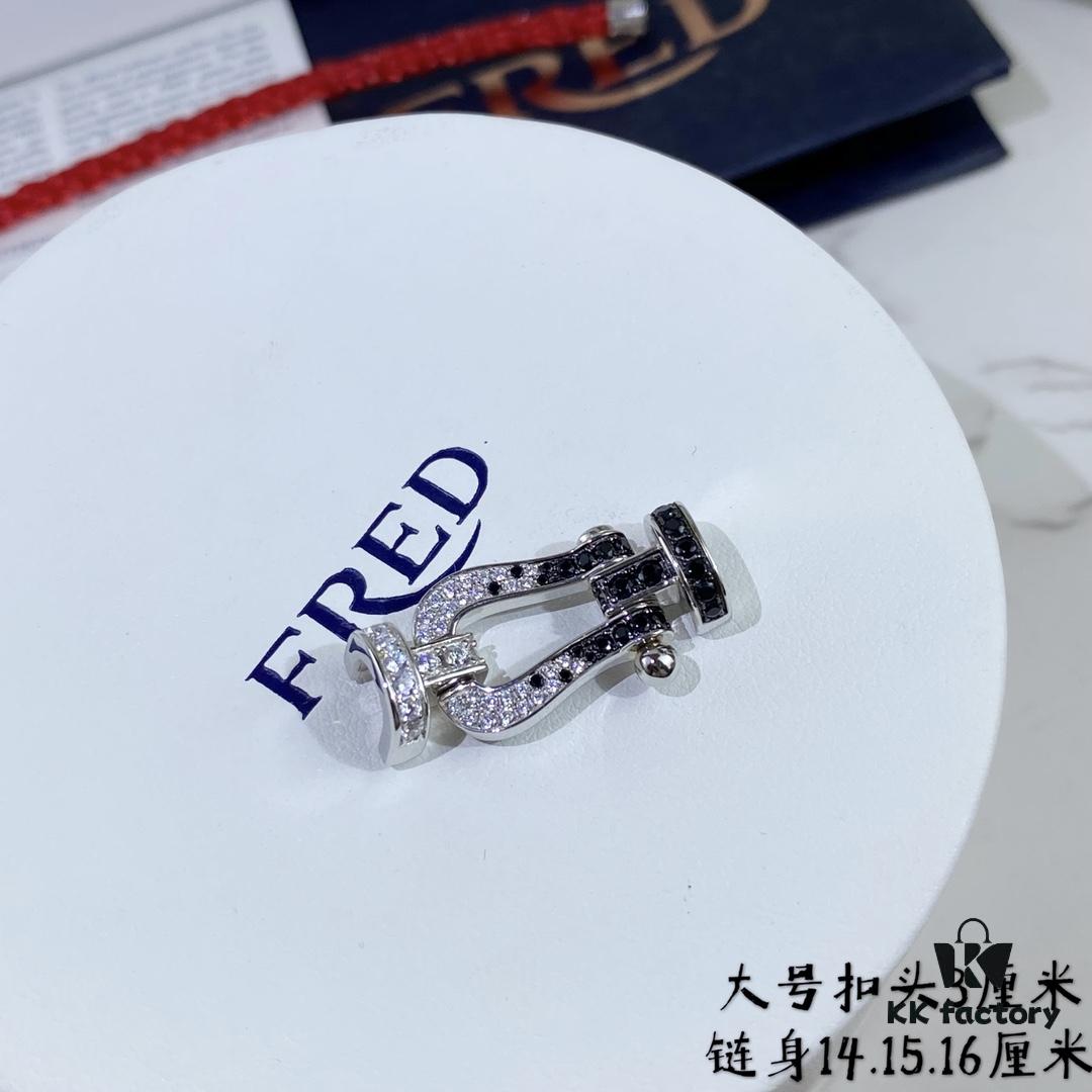 692ff34c99f2d84055c8db00 V Gold Material + Large Red Cord. 💥 New Arrival ❤️ Hot 🎉 Fred Large Red Cord White Gold Black Diamond Buckle Bracelet 👉🏻 Luxury Fashion Elegant Design, High-End Custom Jewelry with Thickened 18K Gold Plating and Precision Micro-Inlay, Must-Have Item for Influencers and Fashion Enthusiasts