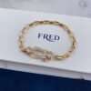 692ff35499f2d84055c8db0e New Arrival! Fred Large Buckle Bracelet – High-End Custom Pure Silver, Thickened 18K Gold Plated, Precision Micro-Pave, Fashion Statement Piece in Platinum and Rose Gold