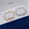 692ff35499f2d84055c8db10 New Arrival! Fred Large Buckle Bracelet – High-End Custom Pure Silver, Thickened 18K Gold Plated, Precision Micro-Pave, Fashion Statement Piece in Platinum and Rose Gold