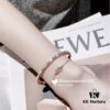 692ff35699f2d84055c8db14 Fred Force 18K Gold Plated Sterling Silver Horse-Shoe Charm Bracelet with Micro-Paved Zirconia - Luxury Fashion Designer Jewelry, Rhodium, Rose Gold, Yellow Gold Finish