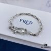 692ff37099f2d84055c8db36 New Arrival! Fred Large Buckle Bracelet – High-End Custom Pure Silver, Thickened 18K Gold Plated, Precision Micro-Pave, Fashion Statement Piece in Platinum and Rose Gold