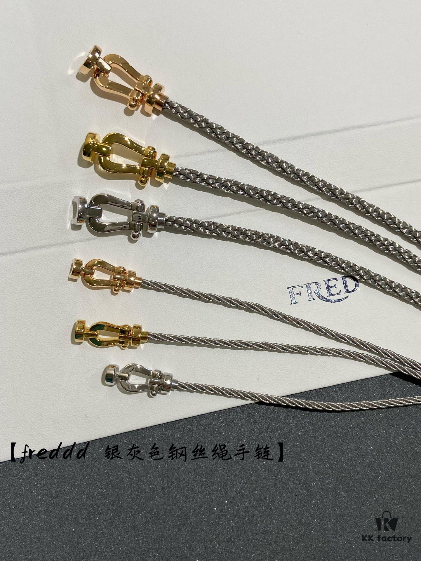 692ff38799f2d84055c8db5c New Fred ZP Version Clasp - Rolling Out Successively ❤️ Half-Diamond Clasp Head 🆕 Newly Released Multi-Chain Steel Cord 🆕 Newly Released