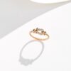 Exquisitely Compact Horsebit Ring