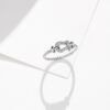 Exquisitely Compact Horsebit Ring