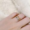 Exquisitely Compact Horsebit Ring