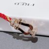 Multicolor Nylon Rope Chain (Rose Gold Tone)