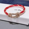 Multicolor Nylon Rope Chain (Rose Gold Tone)