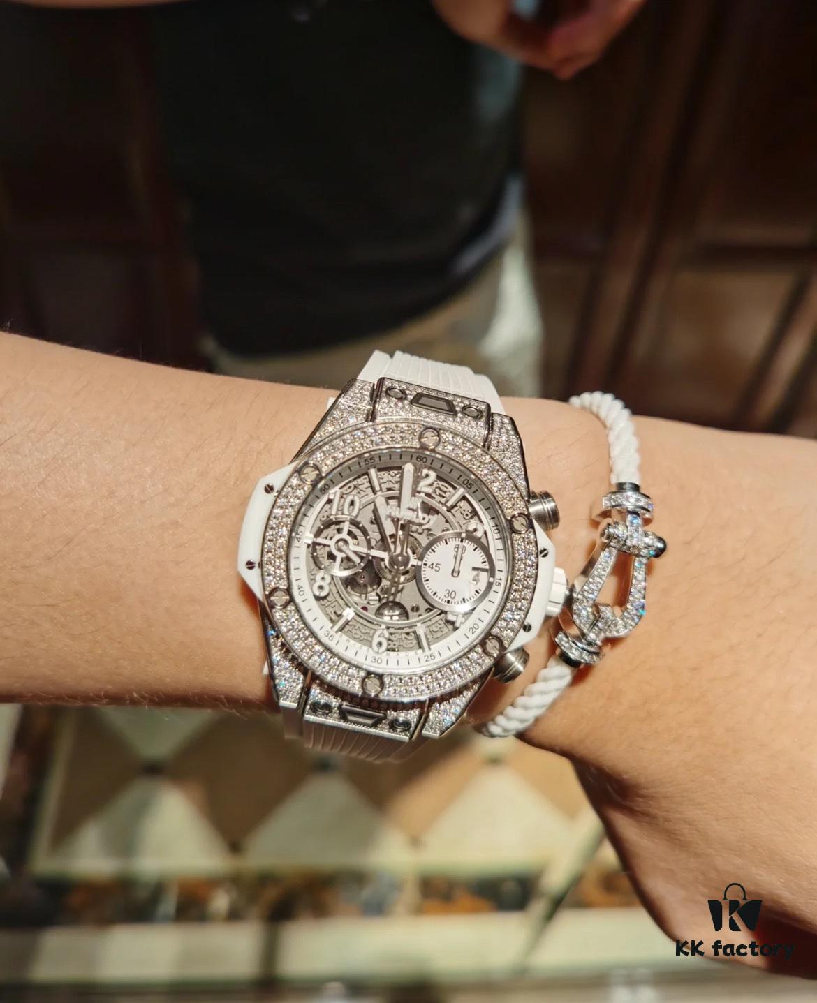Fred Jewelry White Diamond-Paved Bracelet