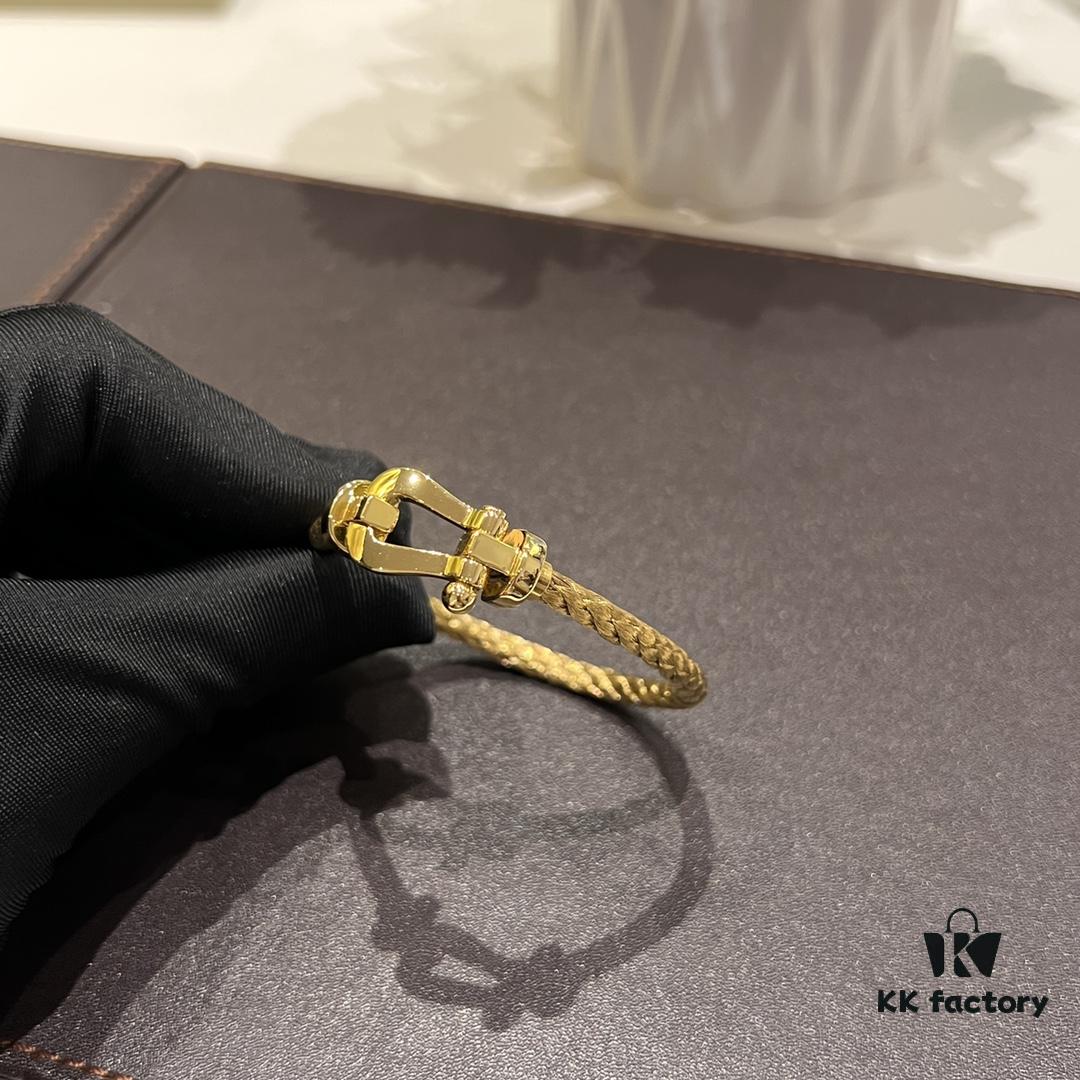 692ff3a999f2d84055c8db8f Fred Force 10 Luxe Gold Bracelet