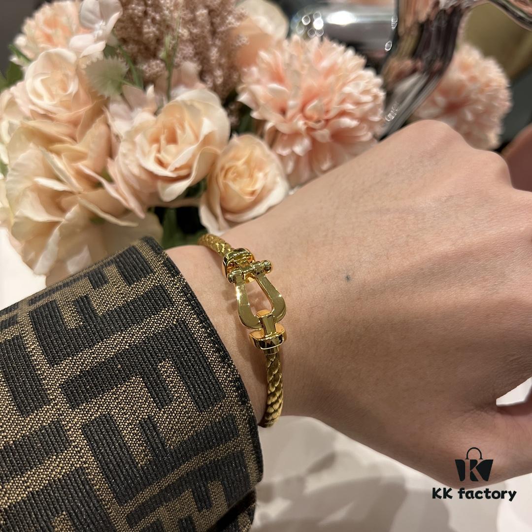 692ff3ac99f2d84055c8db98 Fred Force 10 Luxe Gold Bracelet