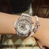 692ff3ba99f2d84055c8dbb2 FRED Force 10 Bracelet in White with Diamond-Set Clasp – Large Size