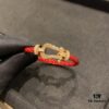 692ff3c399f2d84055c8dbbf FRED Force 10 Bracelet - Large Rose Gold with Diamonds, Classic Red String