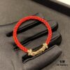 692ff3c899f2d84055c8dbc5 FRED Force 10 Bracelet - Large Rose Gold with Diamonds, Classic Red String