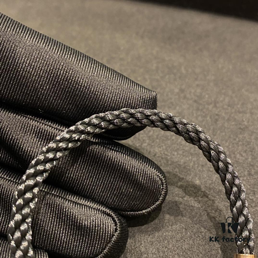 692ff3ca99f2d84055c8dbc7 FRED Force 10 Bracelet in Rose Gold-Plated with Diamond Accents, Black Nylon Cord and Stainless Steel