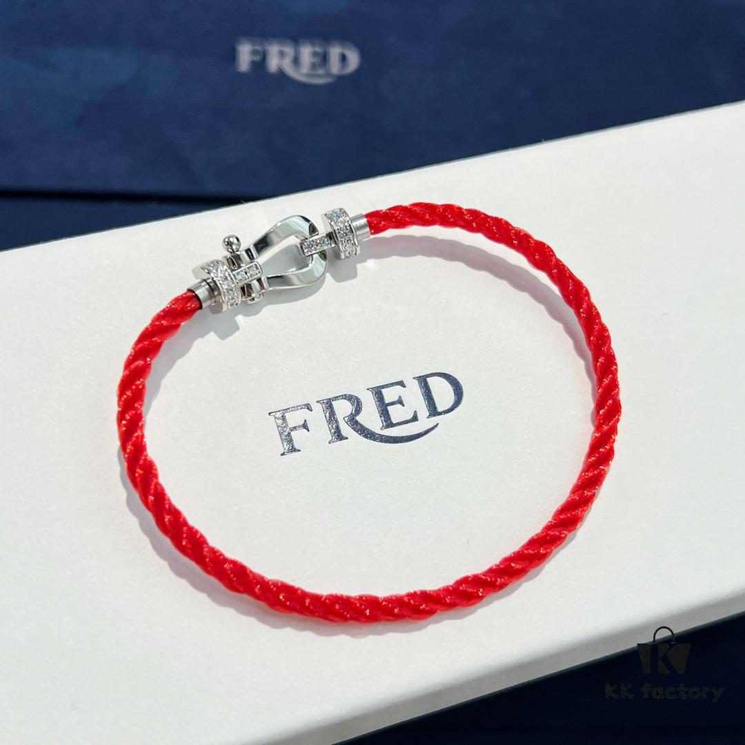 New Arrival! Couple Style, One-to-One Precision Craftsmanship, Fred Red String Bracelet