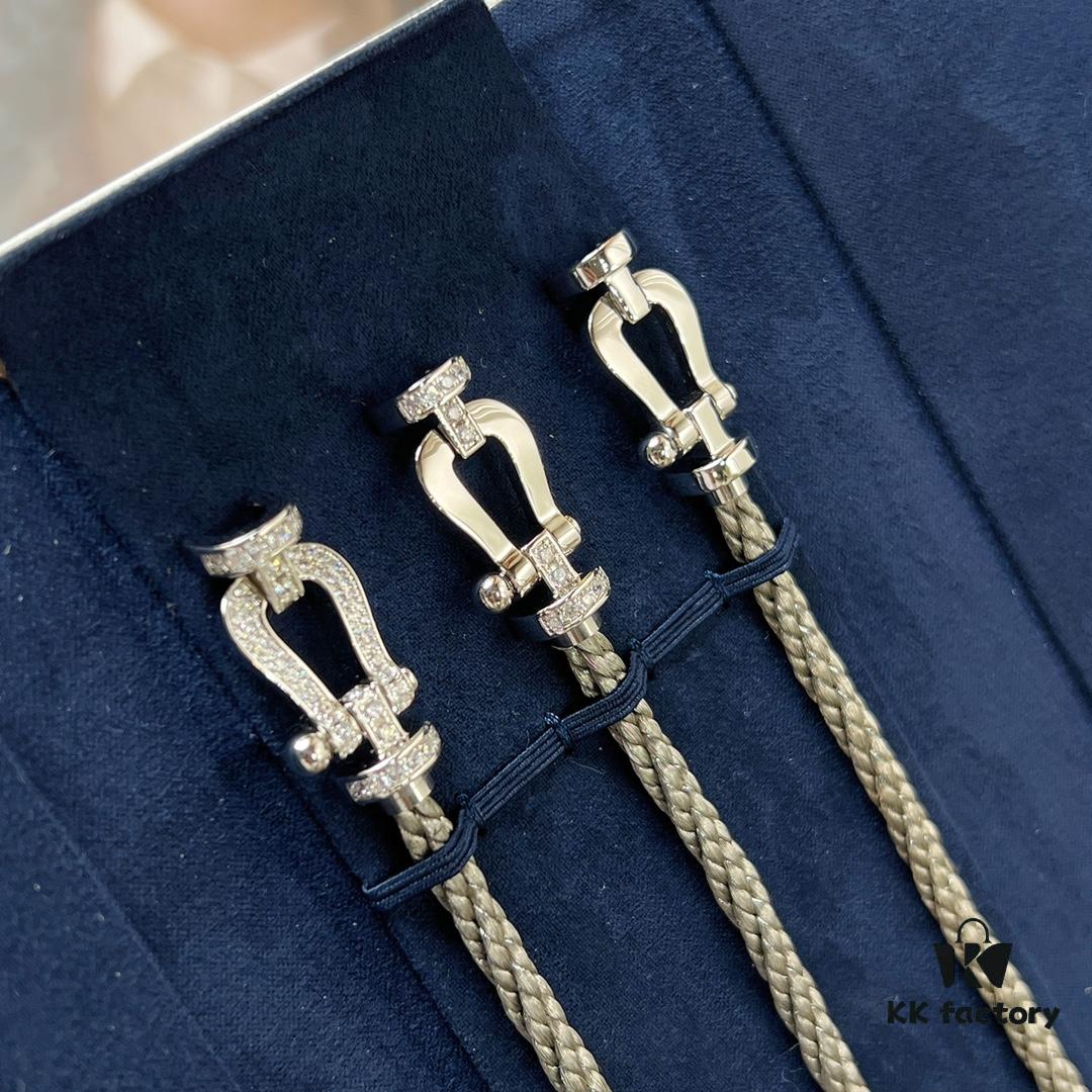 New Arrival! Couple Bracelet - Fred Style Steel Cable Bracelet with Precision Micro-Inlay