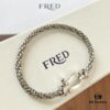 New Arrival! Couple Bracelet - Fred Style Steel Cable Bracelet with Precision Micro-Inlay
