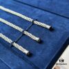 New Arrival! Couple Bracelet - Fred Style Steel Cable Bracelet with Precision Micro-Inlay