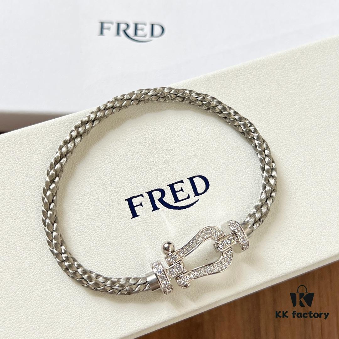 New Arrival! Couple Bracelet - Fred Style Steel Cable Bracelet with Precision Micro-Inlay