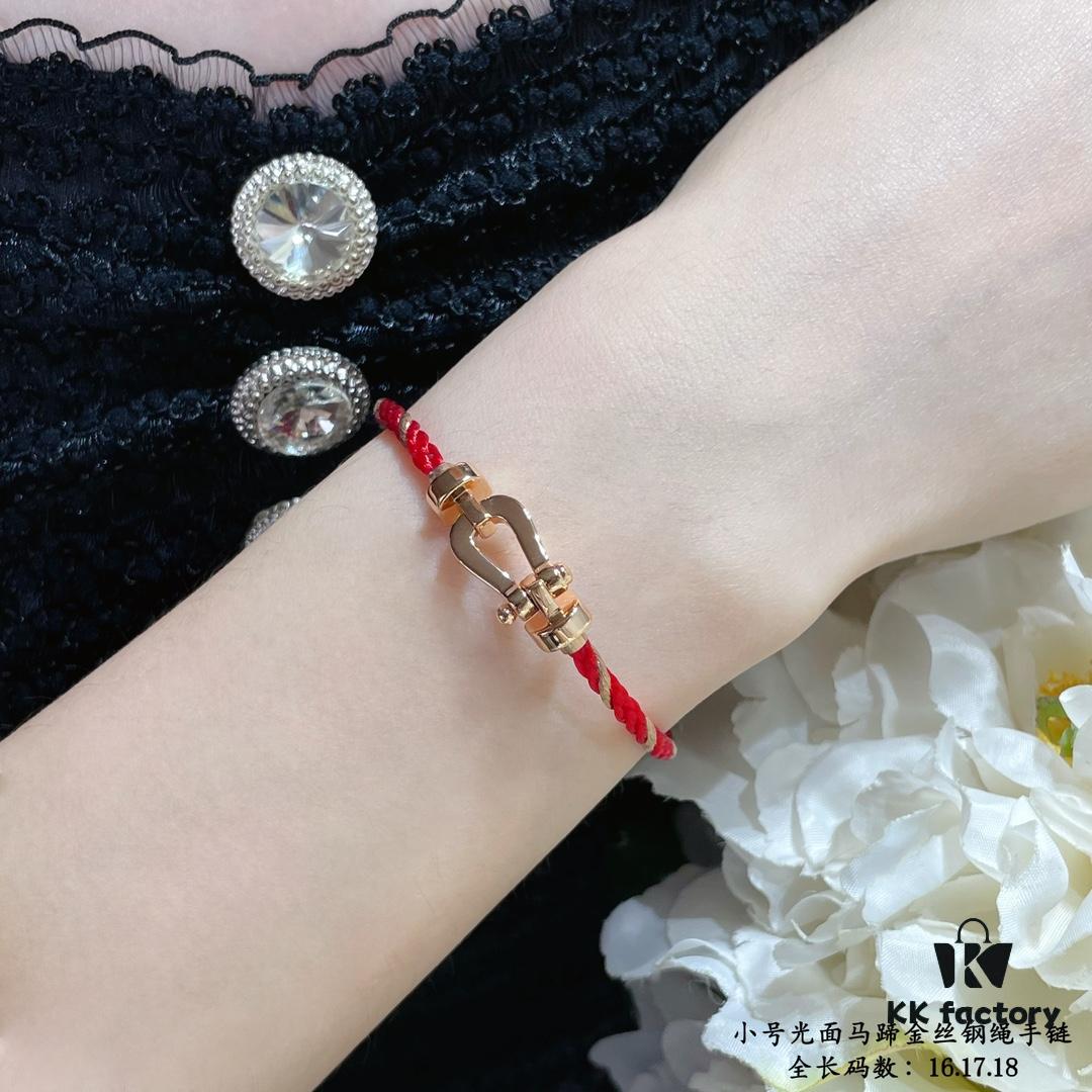 692ff40299f2d84055c8dc1d New Release ❤️ Fred Style Small Smooth Horsehoof Gold-Plated Stainless Steel Bracelet – Luxury Fashion Exquisite High-End Custom Design, Thickened 18K Gold Plating, Precision Micro-Set, Must-Have Accessory for Influencers and Trendsetters
