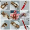 692ff40b99f2d84055c8dc2a New Release ❤️ Fred Style Small Half-Diamond Horseshoe Gold-Plated Stainless Steel Bracelet – Fashionable, Exquisite, High-End Custom Design