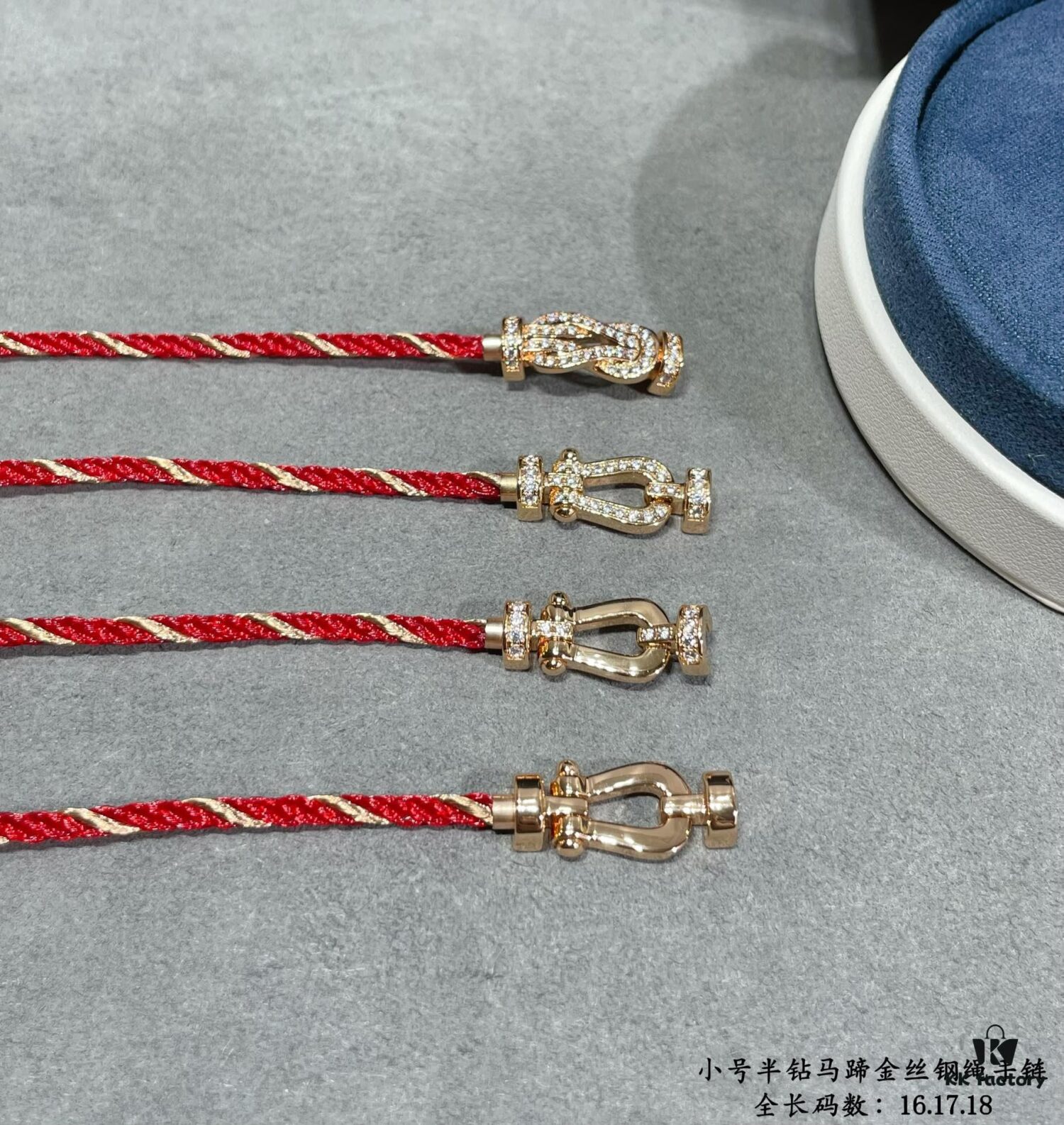 692ff40d99f2d84055c8dc2d New Release ❤️ Fred Style Small Half-Diamond Horseshoe Gold-Plated Stainless Steel Bracelet – Fashionable, Exquisite, High-End Custom Design