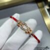 692ff41299f2d84055c8dc33 New Arrival ❤️ Fred Style Small Full Diamond Horsehoof 18K Gold Plated Steel Rope Bracelet