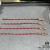 692ff41499f2d84055c8dc36 New Arrival ❤️ Fred Style Small Full Diamond Horsehoof 18K Gold Plated Steel Rope Bracelet