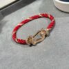 692ff41d99f2d84055c8dc45 New Release! Fred Large Half-Diamond Horseshoe Gold-Plated Steel Cable Bracelet – High-End Fashion, Exquisite Craftsmanship