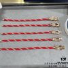 692ff42099f2d84055c8dc4b New Release! Fred Large Half-Diamond Horseshoe Gold-Plated Steel Cable Bracelet – High-End Fashion, Exquisite Craftsmanship