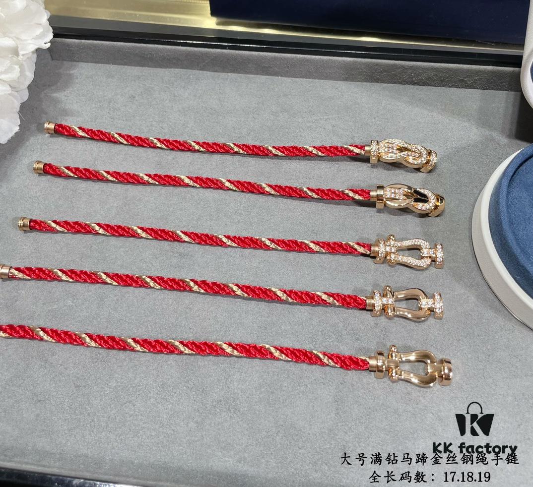 692ff42599f2d84055c8dc52 New Arrival Fred Large Full Diamond Horsehoof Gold Wire Steel Bracelet – Luxury Fashion Elegant High-End Custom Design, Thickened 18K Gold Plated Craftsmanship, Precision Micro-Pave, Must-Have Item for Influencers and Style Enthusiasts