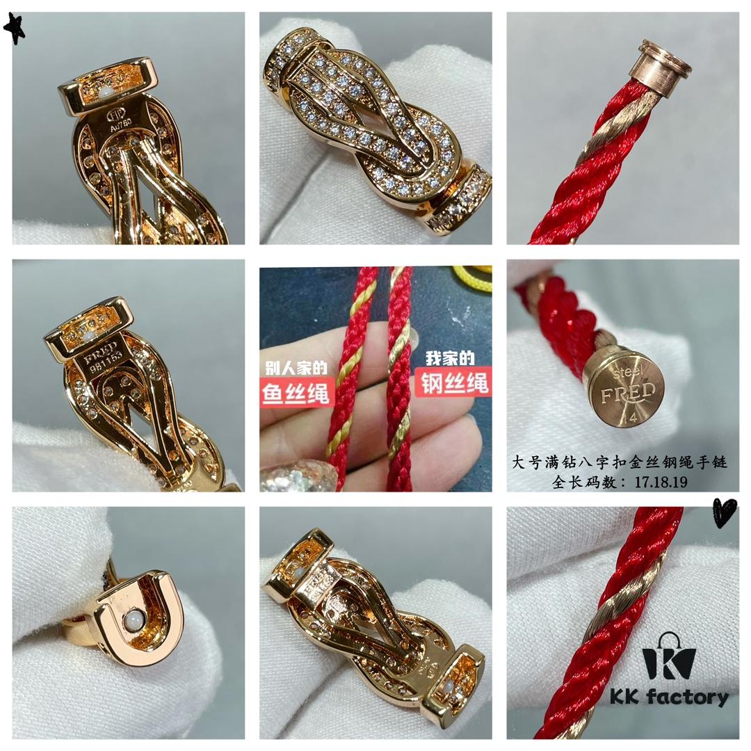 692ff42d99f2d84055c8dc60 New Arrival ❤️ Fred Large Full Diamond Infinity Clasp Gold-Plated Steel Rope Bracelet – Luxury Fashion Elegant High-End Custom Design, Thickened 18K Gold Plating, Precision Micro-Pave, Must-Have for Influencers and Style Enthusiasts