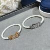 692ff43e99f2d84055c8dc7b Fred Large Smooth Horseshoe White Rope Bracelet – Luxury Fashion, Exquisite Craftsmanship, High-End Custom Design with Thickened 18K Gold Plated Finish, Precision Micro-Pave, Must-Have Accessory for Influencers and Style Enthusiasts
