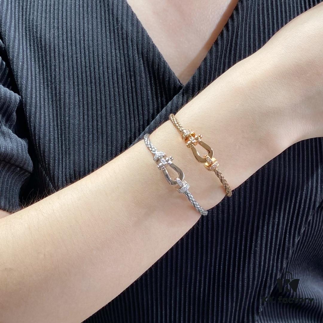 692ff47a99f2d84055c8dcc6 FRED-inspired Small Half-Diamond Horseshoe Steel Rope Bracelet, Luxury Fashion Exquisite Craftsmanship, Thickened 18K Gold Plated, Micro-Pave Design, Must-Have Item for Trendsetters and Fashion Enthusiasts