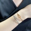 692ff47e99f2d84055c8dccd Fred Small Smooth Horseshoe Knot Steel Rope Bracelet - Luxury Fashion Exquisite Design, High-End Customized 18K Gold Plated Thickened Craftsmanship
