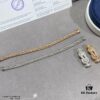 692ff48799f2d84055c8dcdc Fred Large Full Diamond Infinity Clasp Steel Rope Bracelet – Luxury Fashion Exquisite High-End Custom Design, Thickened 18K Gold Plated Craftsmanship, Precision Micro-Pave, Must-Have Item for Influencers and Style Seekers